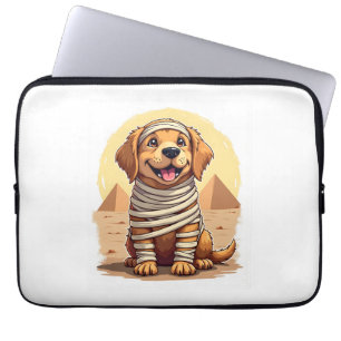 Mummy Golden Retriever Laptop Sleeve