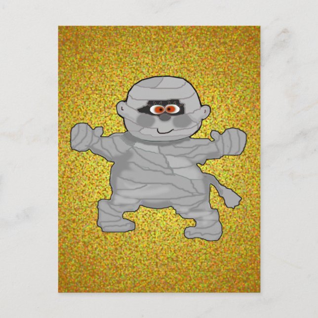 Mummy Greeting Cards (Front)