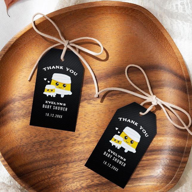 Mummy Halloween Baby Shower Gift Tags (Creator Uploaded)