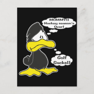 Mummy, Hockey Season's Over!! Postcard