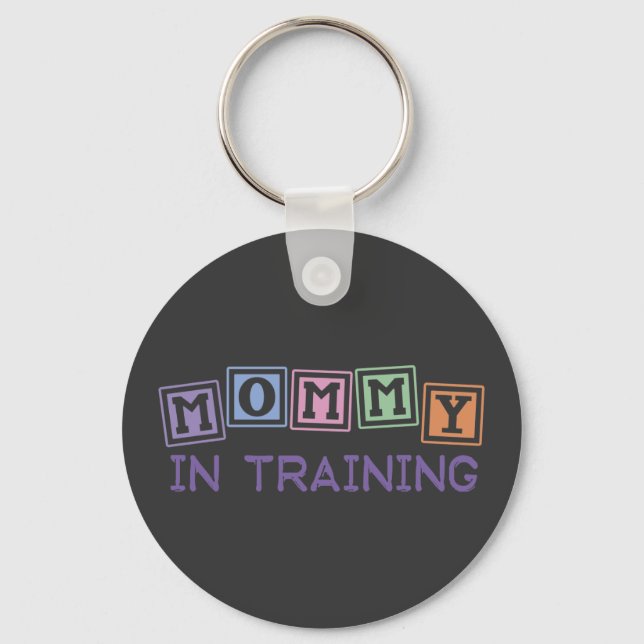 Mummy In Training Key Ring (Front)