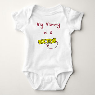 Mummy is a Doctor Baby T-Shirt Baby Bodysuit