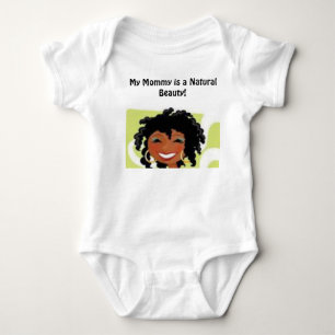 Mummy is a natural beauty baby bodysuit