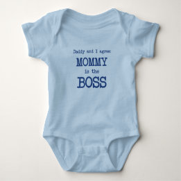 Mummy Is The Boss Baby Bodysuit