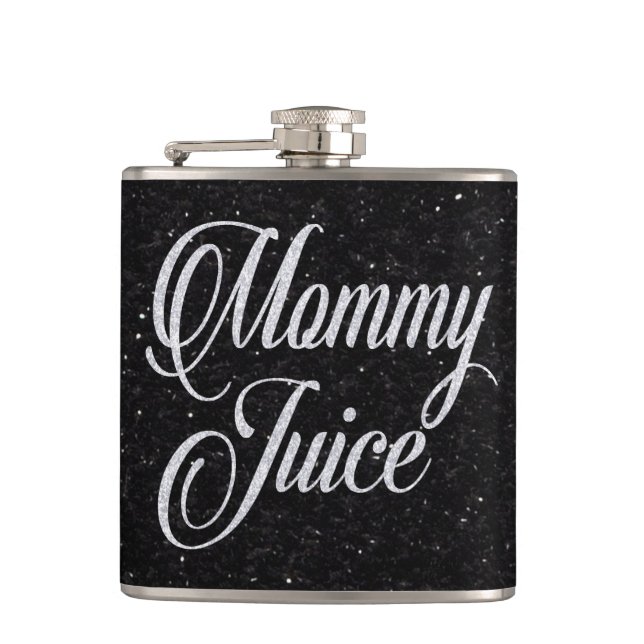 Mummy Juice Sassy Girls Night Out Fun Hip Flask (Front)