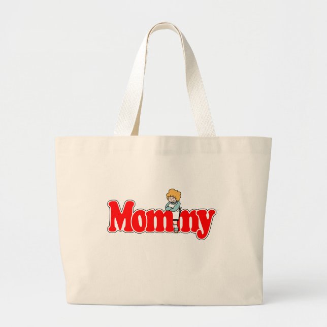 Mummy Large Tote Bag (Front)