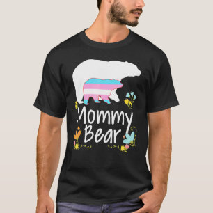 Mummy Lgbt Bear Transgender Rainbow Lgbt Gay Lesbi T-Shirt