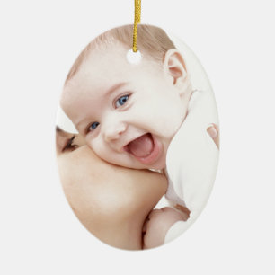 mummy loves baby ceramic ornament
