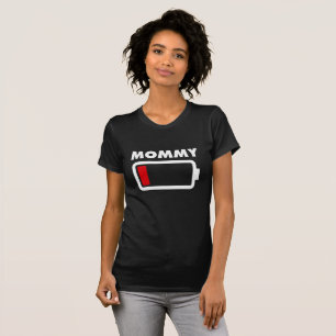 Mummy Low Battery T-Shirt