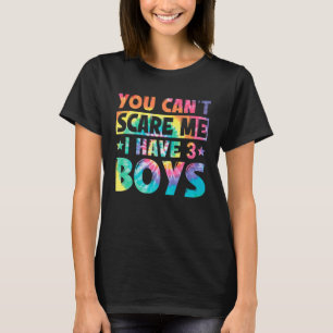 Mummy Mama  I Have Three Boys Mother s Day Mum Tie T-Shirt