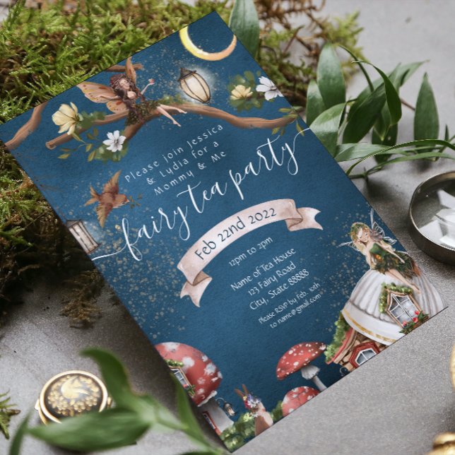 Mummy & Me Fairy Tea Party Invitation (Creator Uploaded)