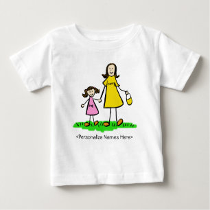 Mummy & Me - Mother and Daughter Brunette Shirt