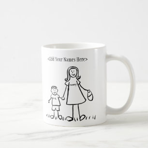 Mummy & Me Mug (Customise Names)