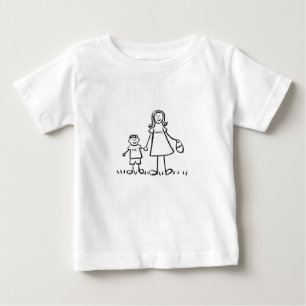 Mummy & Me T-Shirt (Drawing with No Title)