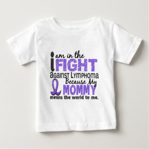 Mummy Means World To Me H Lymphoma Baby T-Shirt