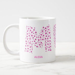 Mummy Modern Kids name  Mum  Large Coffee Mug