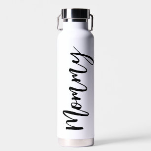 Mummy Modern Script Water Bottle