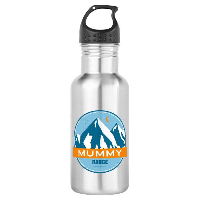 Mummy Mountain Range Colorado 532 Ml Water Bottle (Front)