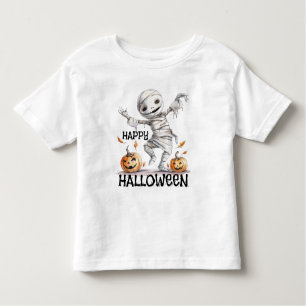 Mummy Moves – A Halloween Hello in Wraps Toddler T-Shirt