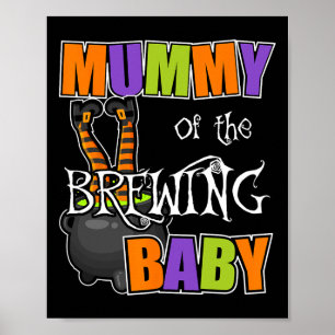 Mummy of Brewing Baby Halloween Costumes Poster