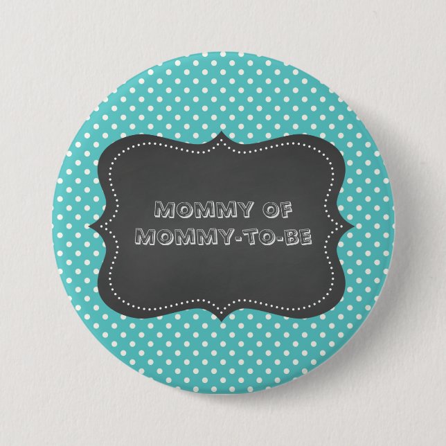 Mummy of mummy-to-be button (Front)