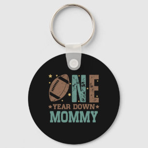 Mummy Of The 1 Year Old Football 1st Year Down Bir Key Ring