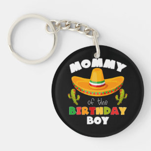 Mummy Of The Birthday Boy Cinco de Mayo Key Ring