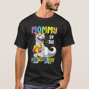 Mummy of The Birthday Boy Women Matching Birthday T-Shirt