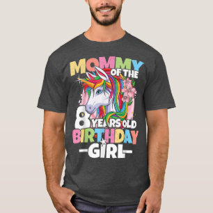 Mummy of the birthday girl - 8th Birthday Daughter T-Shirt