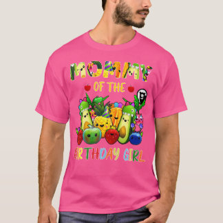 Mummy Of The Birthday Girl Family Fruit Birthday H T-Shirt
