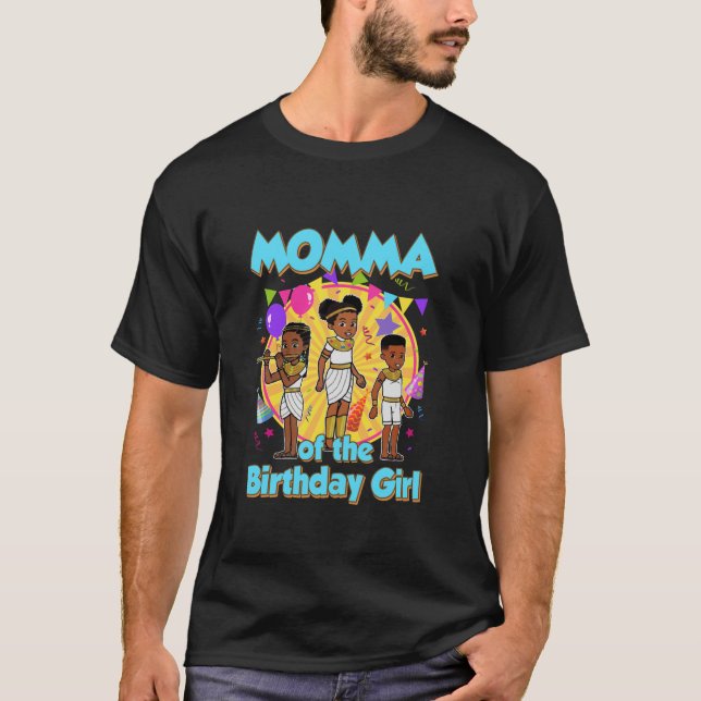 Mummy Of The Birthday Girl Gracie Corner Family Ma T-Shirt (Front)