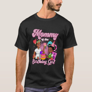 Mummy Of The Birthday Girl Gracie's Corner Birthda T-Shirt