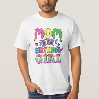 Mummy Of The Birthday Girl T-Shirt