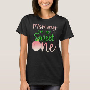 Mummy Of The Birthday One Peach 1st Summer Fruit F T-Shirt