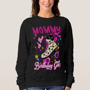 Mummy Of The Colourful Roller Skate Cat Girl Rolli Sweatshirt