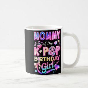 Mummy of the k-pop birthday girls korean music coffee mug