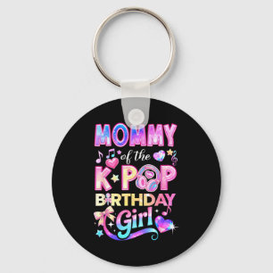 Mummy of the k-pop birthday girls korean music key ring