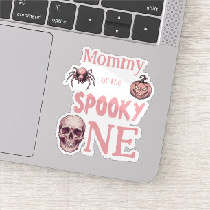 Mummy of the Spooky One Pinkoween Vintage Skull