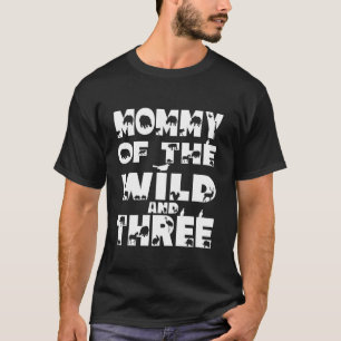 Mummy of the Wild And Three Safari Birthday Jungle T-Shirt