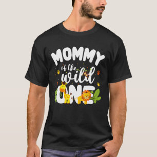 Mummy of the Wild One Mum Zoo Birthday Safari Jung T-Shirt
