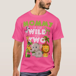 Mummy of the Wild Two Zoo Birthday Safari Jungle A T-Shirt