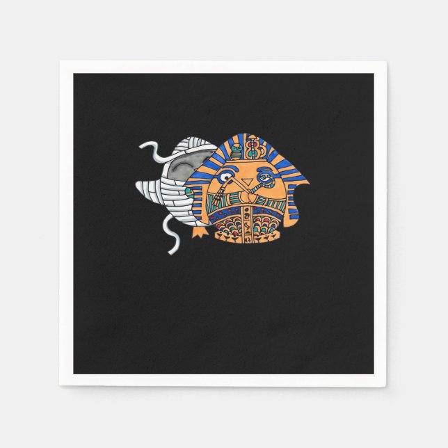Mummy Peekaboo Napkin (Front)