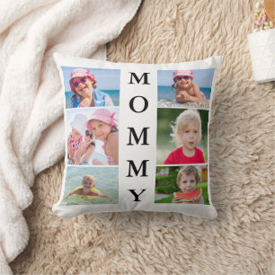 Mummy Photo Collage Mother's Day  Cushion