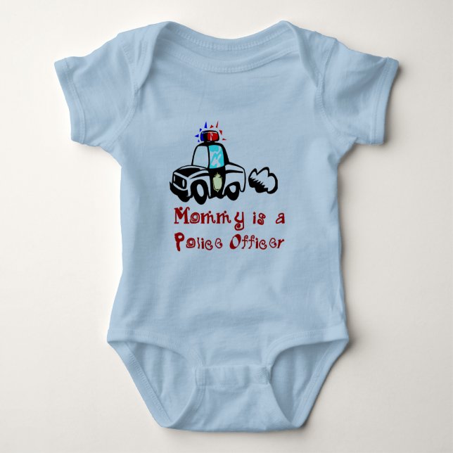 Mummy Police Officer T-shirts and Gifts (Front)