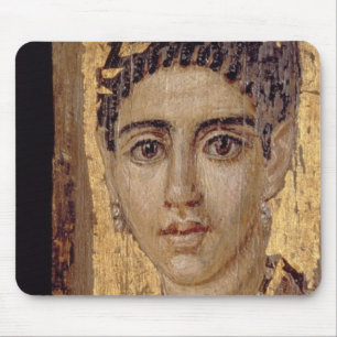 Mummy Portrait of a Woman, from Fayum, Romano-Egyp Mouse Pad