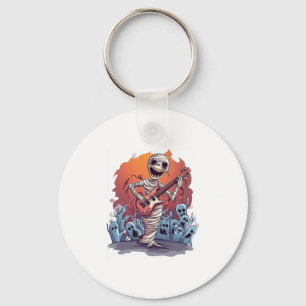 Mummy Rock Star Key Ring