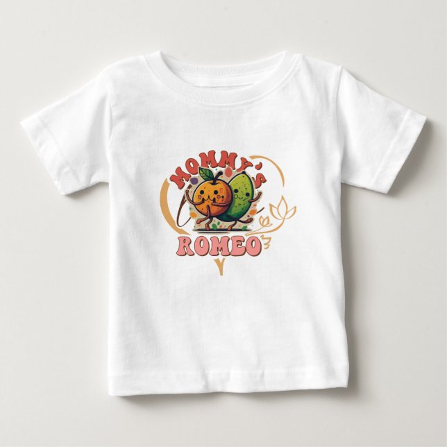 mummy romeo adorableT-Shirt Baby T-Shirt (Front)