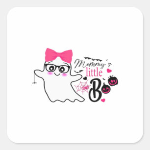 Mummy’s Boo Halloween Square Sticker