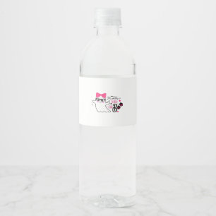 Mummy’s Boo Halloween Water Bottle Label