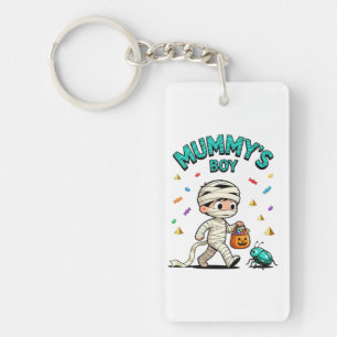 🎃 Mummy’s Boy Halloween Fun Key Ring